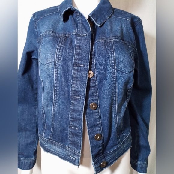Style & Co. Denim Jacket - Picture 1 of 8